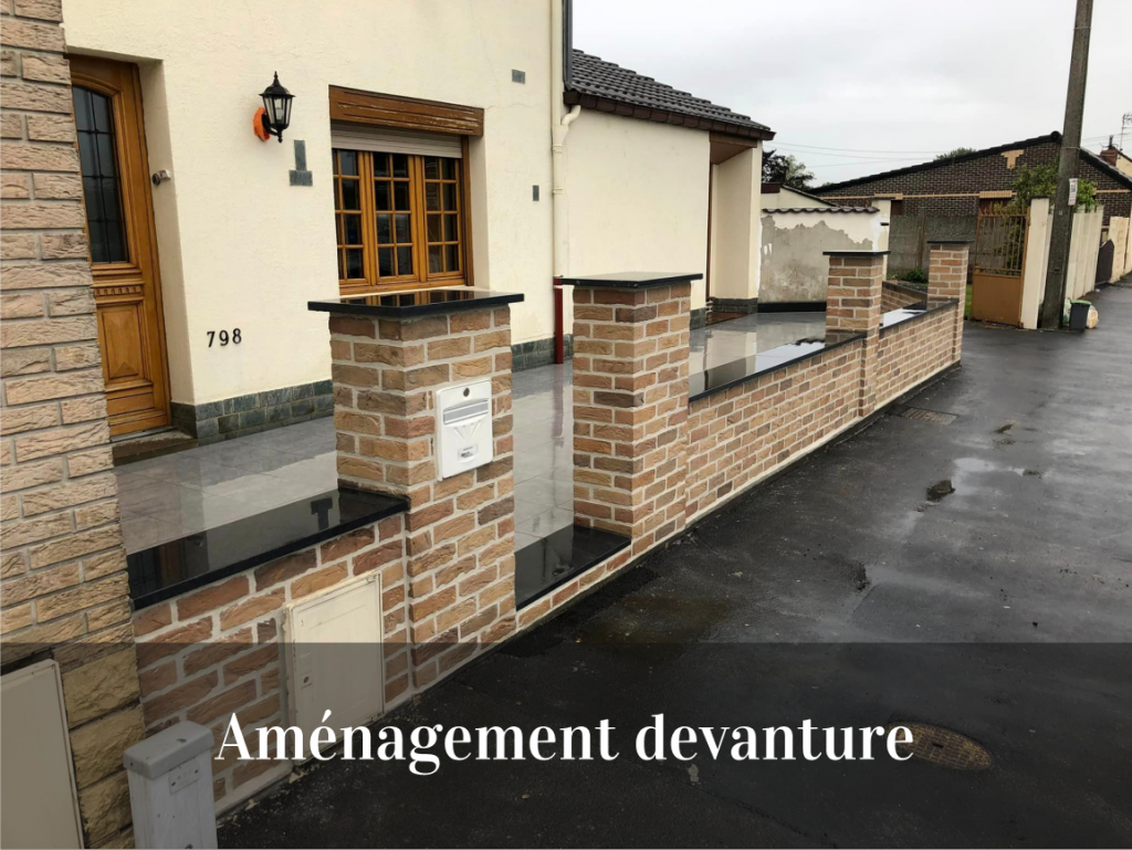 Maçon Valenciennes - Une devanture en brique