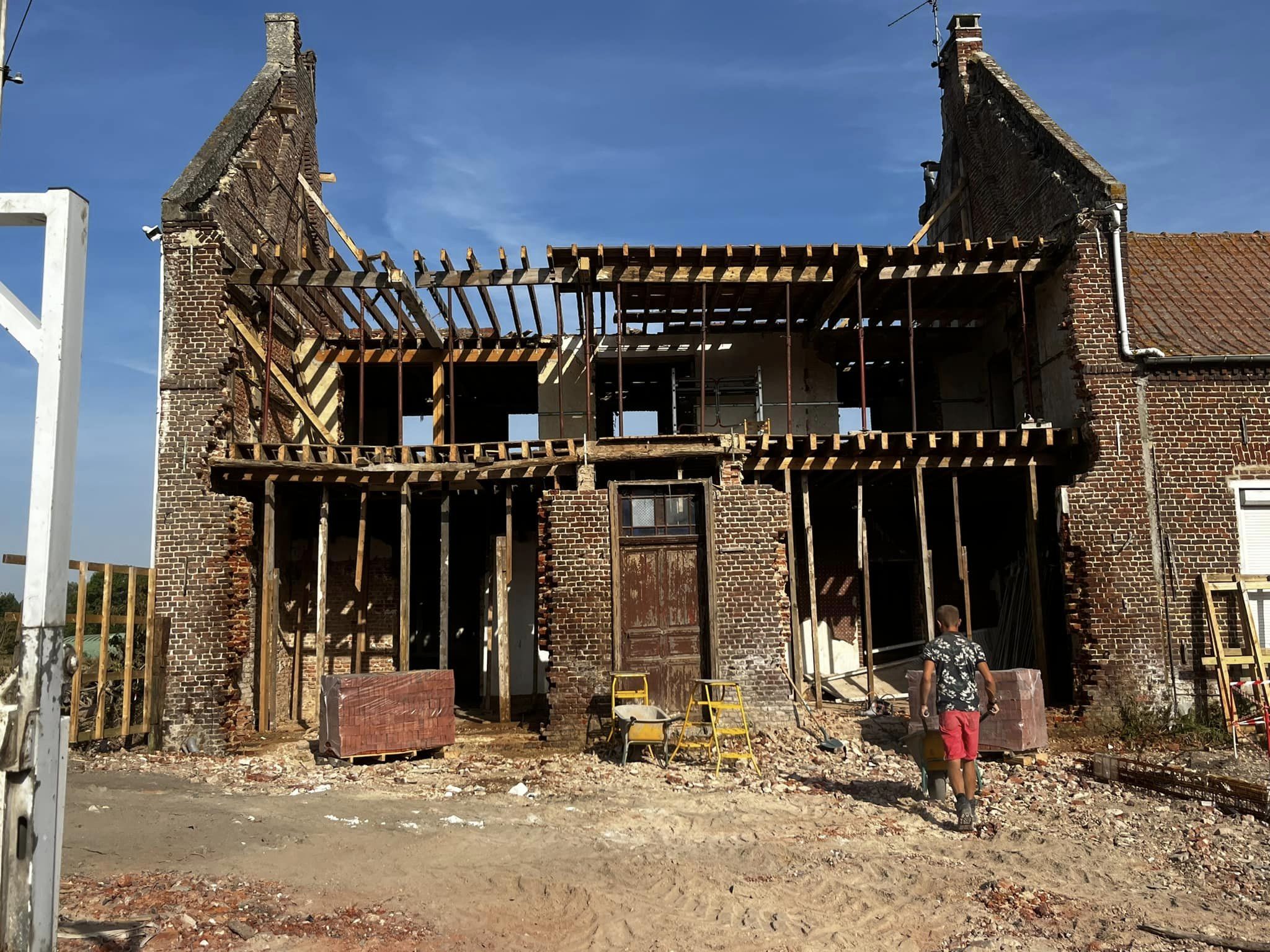 Une maison sans façade